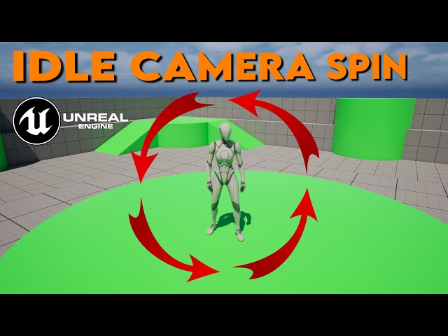 How To Make an Idle Camera Spin in Unreal Engine 5