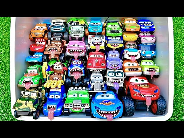 Disney Pixar Cars Uniboxing Review | Lightning McQueen, Tow Mater, Doc Hudson, Sally Carerra, Cruz