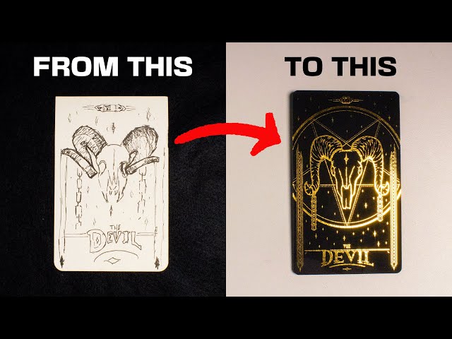 How I design a Tarot Card | Illustrator & Photoshop