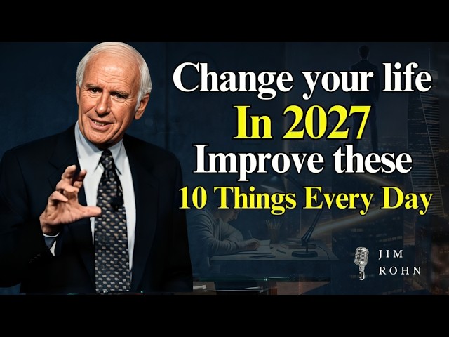 change your life in 2027. improve these 10 things every day | jim rohn Motivation