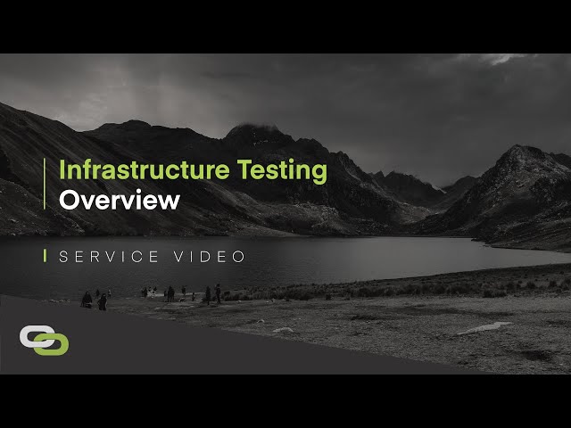 Infrastructure Testing Overview