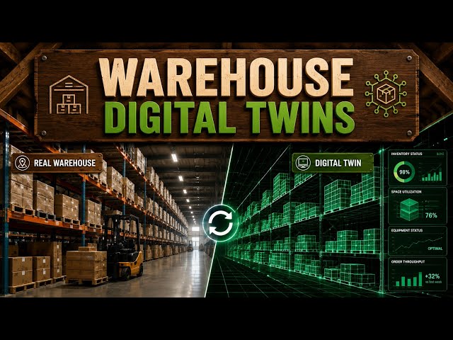 Warehouse Digital Twins | Simulating the Future of Intralogistics & Intelligent Warehousing | Uplatz