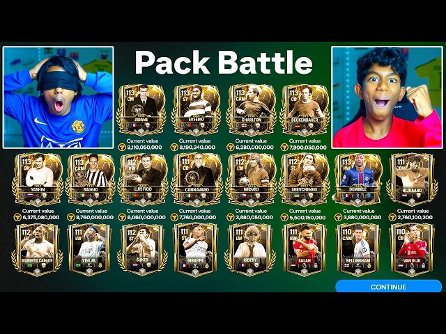 INSANE 1 MILLION Gems BALLON D'OR Blind Pack Opening! 10x 113s Packed! - FC Mobile