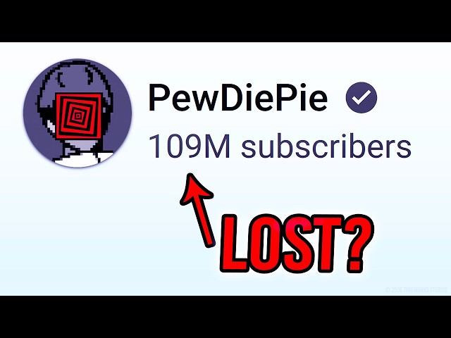 Why Did PewDiePie LOSE 1 Million Subscribers Again?
