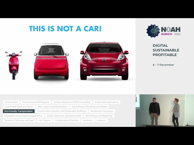 Micro Mobility Systems - NOAH21 Zurich