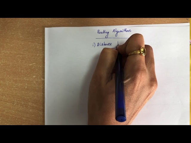 48. #distancevector  Unicast routing, least cost routing, Distance vector routing