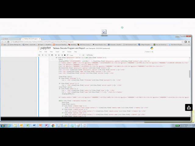 Python Script to Decode Tableau Files