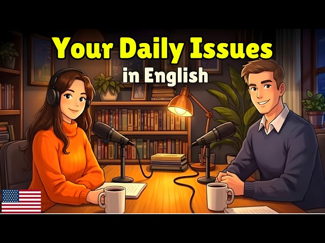 How to Talk About Your Daily Issues in English | English Conversation Practice