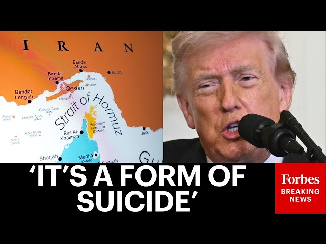 BREAKING NEWS: Trump Gives Update On War With Iran, Send Warning On The Strait Of Hormuz