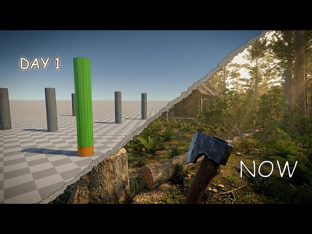 I Started With a Cone, Now Trees Actually Fall  Devlog #1