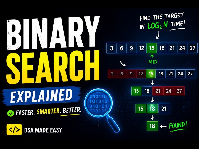 Leetcode 704 | Binary Search using Python | DSA