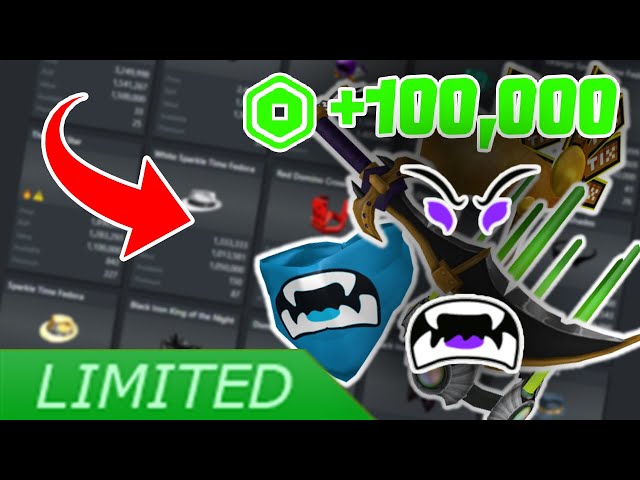 The Best Way to make Robux with Limiteds in 2023 (Roblox Trading 2023)