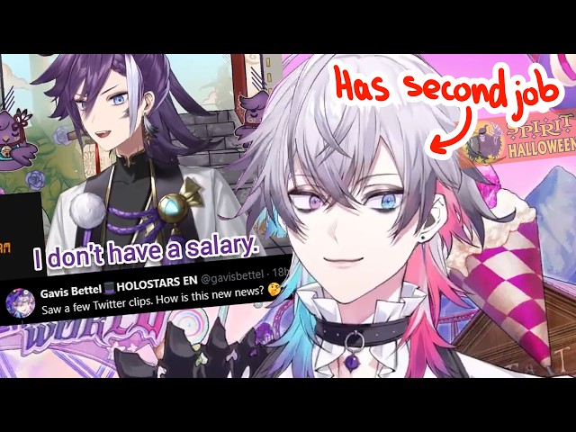 Bettel Addressing the Salary Situation  -【HolostarsEN| Gavis Bettel】
