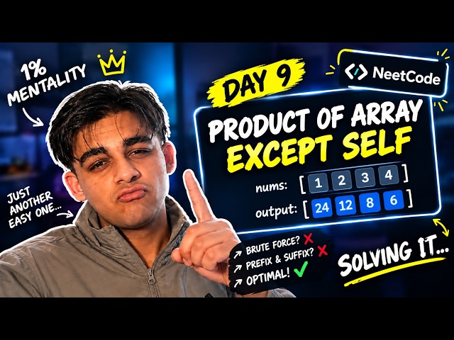 Product of Array Except Self | Neetcode | Day 9