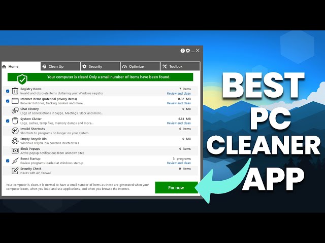 Best PC Cleaner | Windows Best Cleaner Software