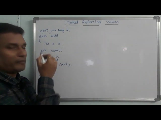 Method Return Values in Java | Java Method with Return Values | Java Programming | in Telugu