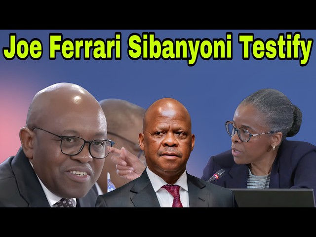 Joe Ferrari Sibanyoni. Madlanga Commission of Inquiry. 29 September 2026.
