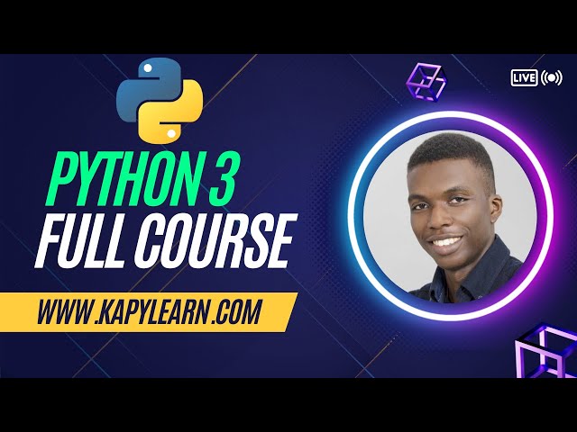 Complete Python 3 beginner course 2023 - KapyLearn English