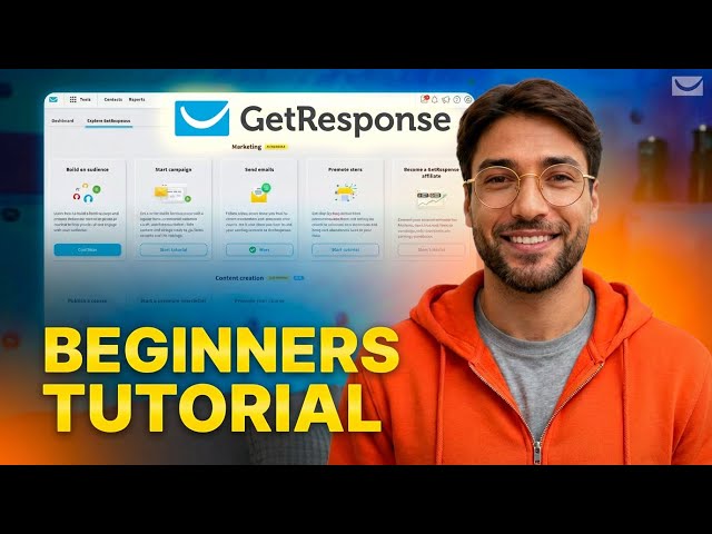 GetResponse Tutorial for Beginners | Step by Step Email Marketing Guide