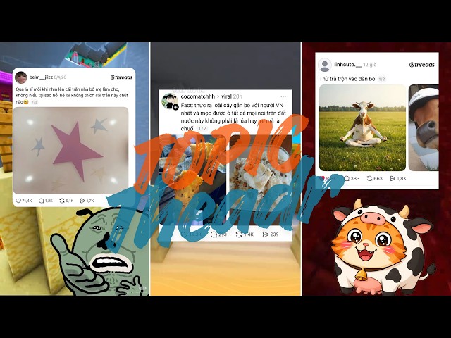 || threads ||  Tổng Hợp Những Comment Cực Cuốn Trên Threads #threads  #tiktok