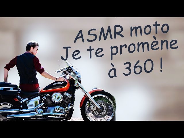 ASMR / FRançais : Je te promène dans Toulouse à 360 ! / Inaudible, Chuchotement et Tapping 🏍