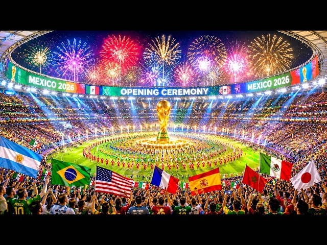FIFA World Cup 2026 Opening Ceremony 🇲🇽 | “Dai Dai” Inspired AI Concept Anthem Show in 4K