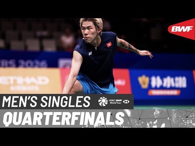 LI-NING China Masters 2026 | Kidambi Srikanth (IND) vs Lee Cheuk Yiu (HKG) | QF