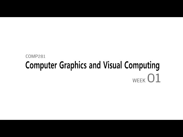 COMP281 1/69 WEEK01:JS Programming