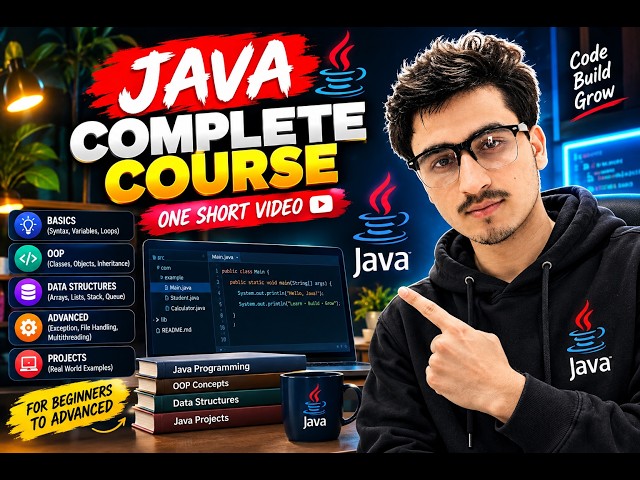 Java in One Shot: Complete Crash Course