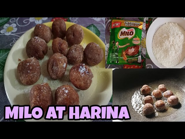 PREPARA ESTO CON MILO Y HARINA PARA UN MERIENDA || A LOS NIÑOS SEGURO LES GUSTARÁ Ep 26