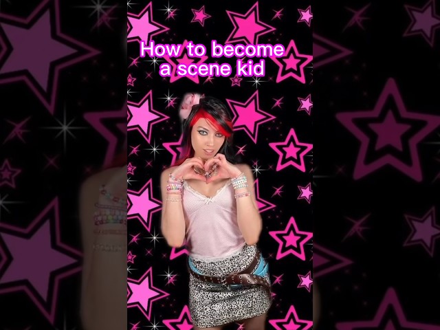 How to scene xD #scene #scenekid #2000s #angemariano #alt #alternative #emo #altfashion #00s
