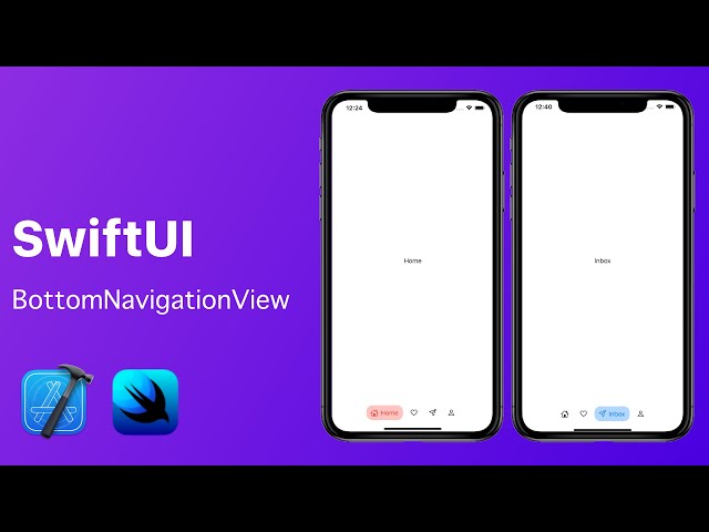(iOS) - SwiftUI - BottomNavigation - Tutorial - SpeedCode