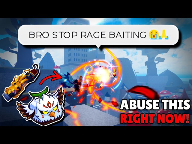 I Used The Most ANNOYING Build In BLOXFRUITS...☠️ (Eagle + Dragon Storm)