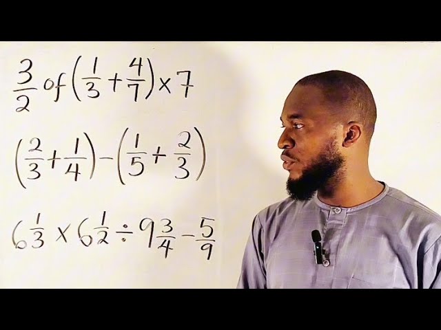 How To Simplify Fractions Using BODMAS | Updated version.