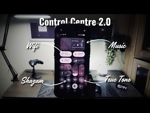 My iOS 27 Control Centre Setup! Customisation Tutorial