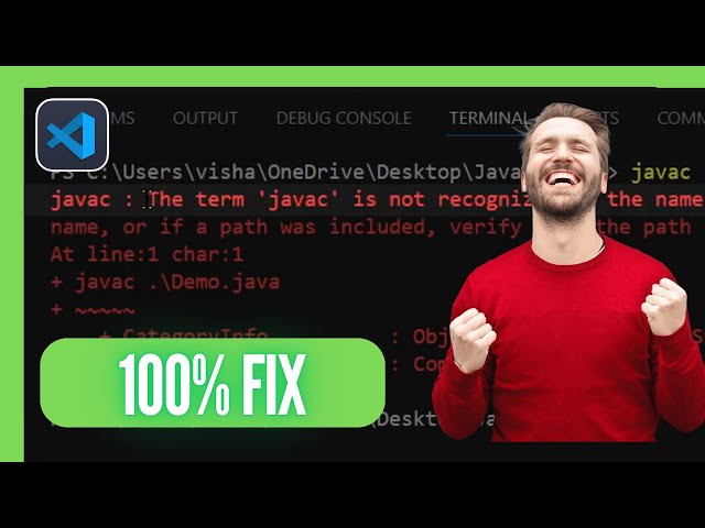 FIX Javac is not Recognized in VS Code | Java Error Visual Studio Code (2025)