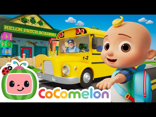 Wheels on the Bus 🚌 Back to School with JJ! | CoComelon Nursery Rhymes & Kids Songs