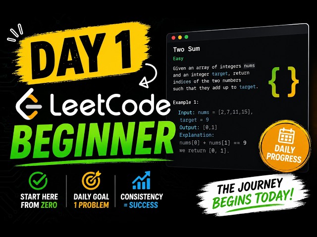 Day 1 of Solving LeetCode | Starting DSA from Scratch 💻
