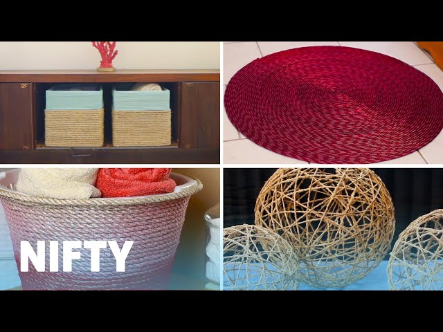 6 Easy Rope DIY Projects