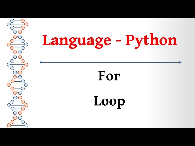 Language Tamil - Python - For Loop