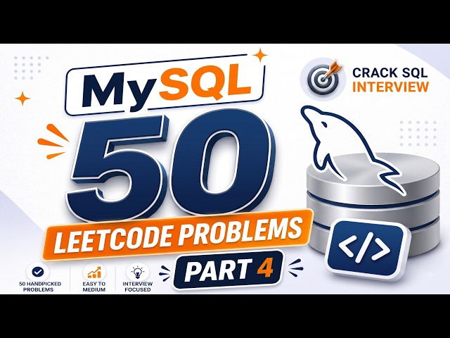 LeetCode SQL 50 Problems | Set 4 | 10 SQL Interview Questions | MySQL #sql #mysql