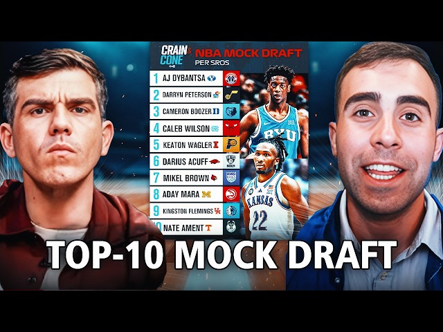 LATEST 2026 NBA Mock Draft with SROS