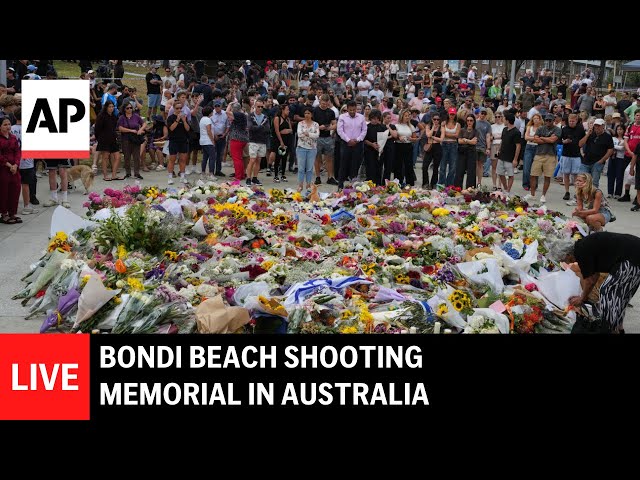 LIVE: Bondi Beach shooting memorial in Australia