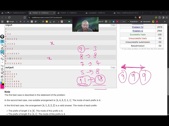 Codeforces Round 1123 (Div. 2) | Live solving ( A, B , C ) |