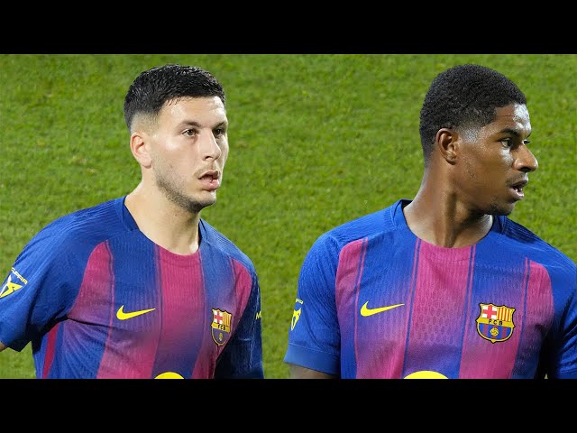 Marcus Rashford and Roony Bardghji Debut For Barcelona