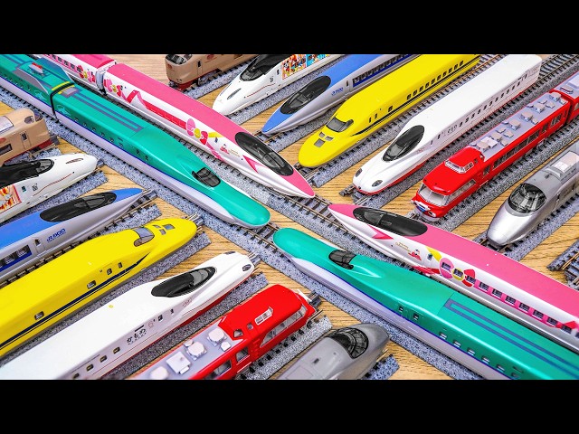 Kato N Scale E5 E6 Shinkansen Train Unboxing