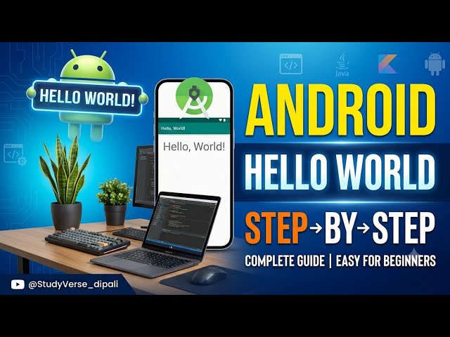 Android Hello World Program Step by step