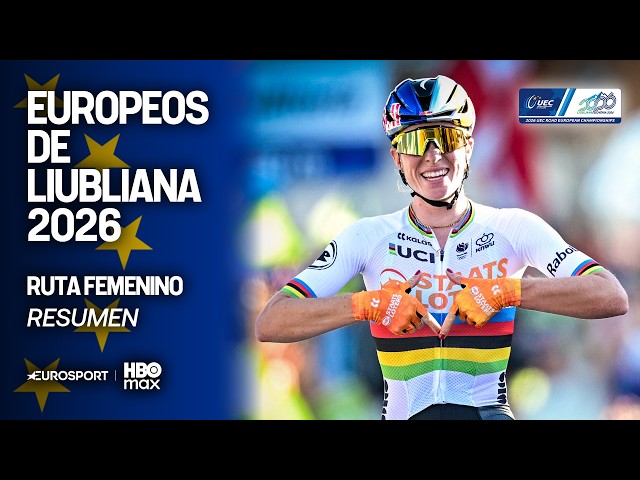 VOLLERING CORONA SU TEMPORADA | RESUMEN EN ESPAÑOL Y HIGHLIGHTS | EUROPEOS DE CICLISMO 2026