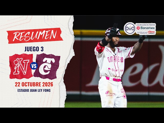 RESUMEN | Mayos de Navojoa vs Tomateros de Culiacán | 22 de Octubre 2026
