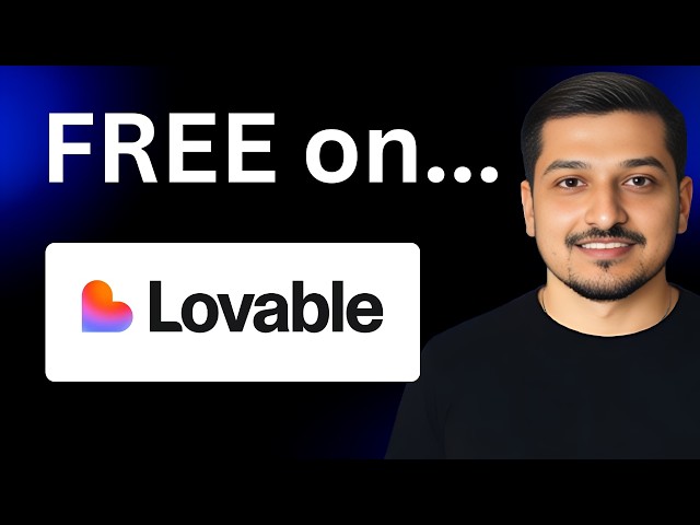 Lovable will be FREE to use for everyone on...
